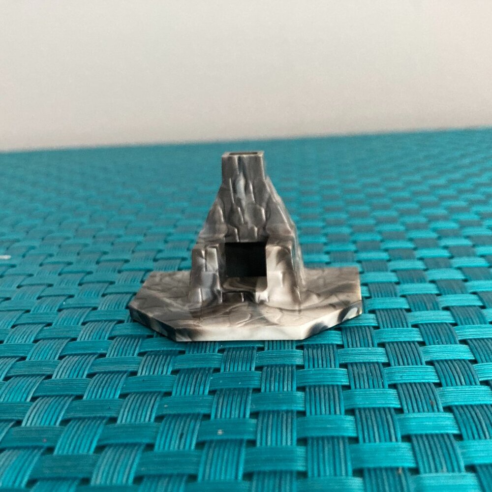 Vintage Miniature Outdoor Fireplace Accessory Plasticville